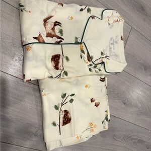 Animal Print Pajama Set